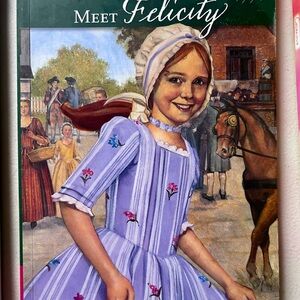 Set of 3 American Girl Doll Softcover Books, Felicity, Saige and Jess